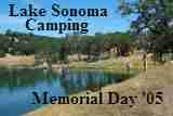 Lake Sonoma Camping